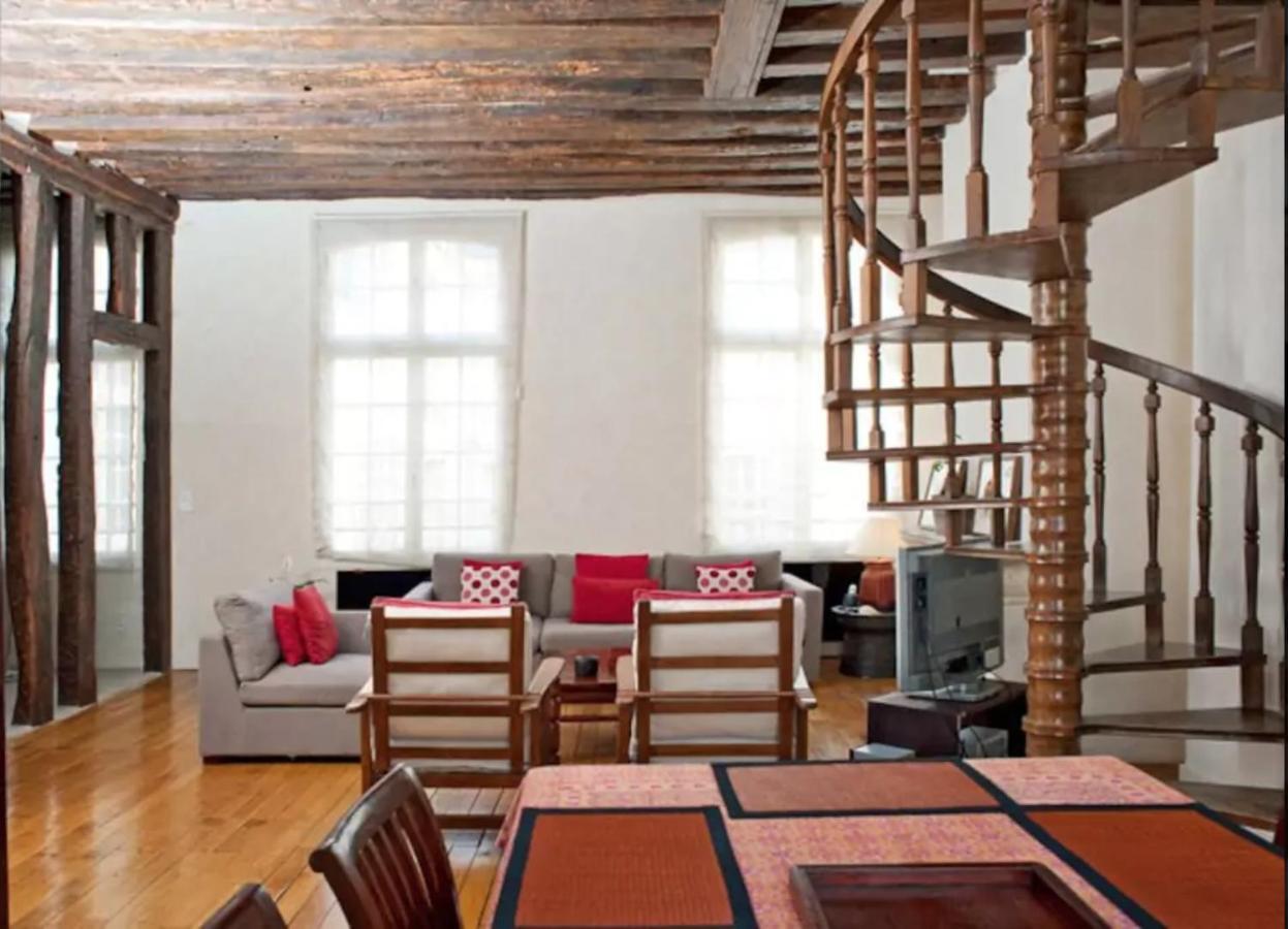 Charming Cosy Triplex In Trendy Marais Apartman Párizs Kültér fotó
